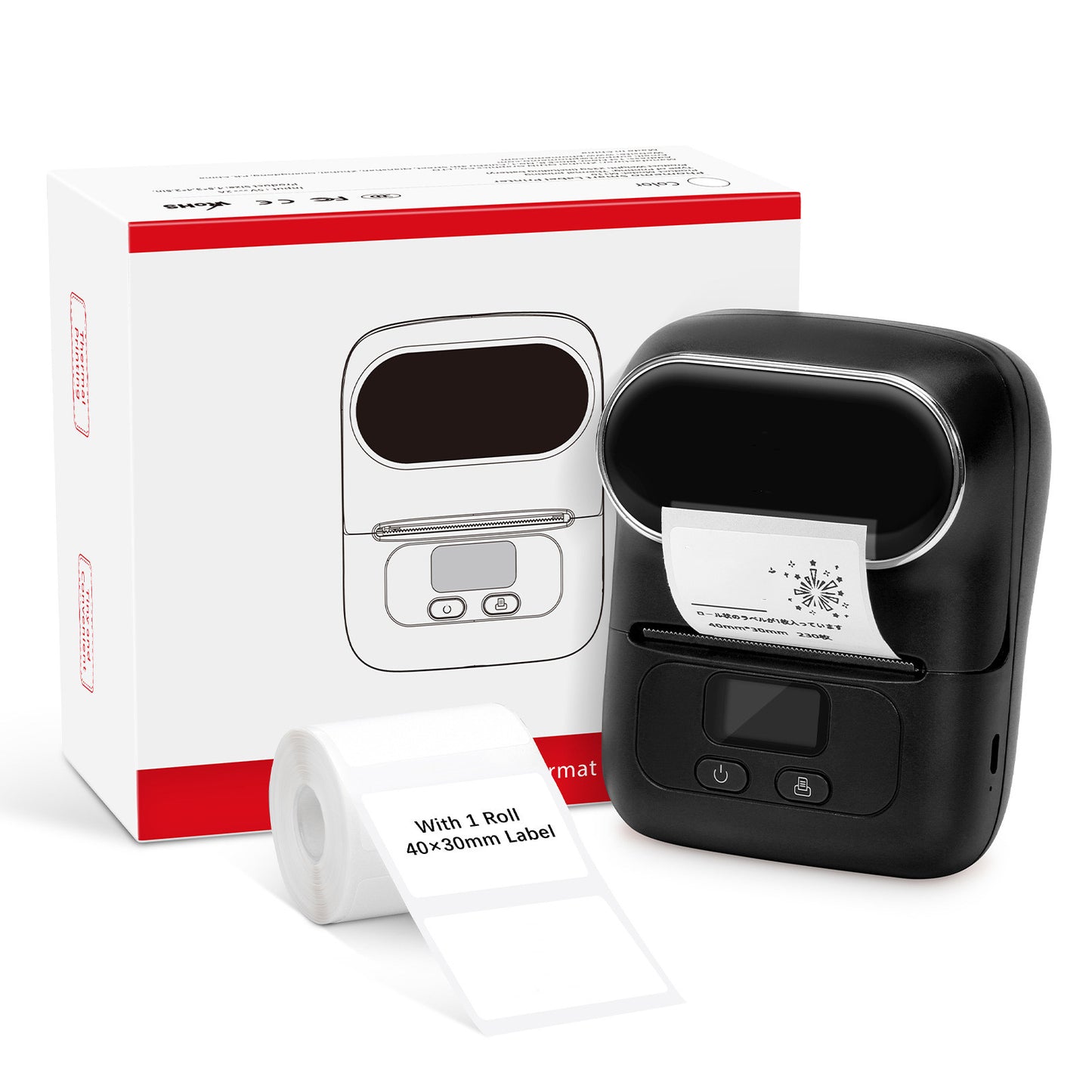 M110 Bluetooth Handheld Label & Barcode Printer | Thermal, USB, Portable | Multiple Colors & Label Sizes