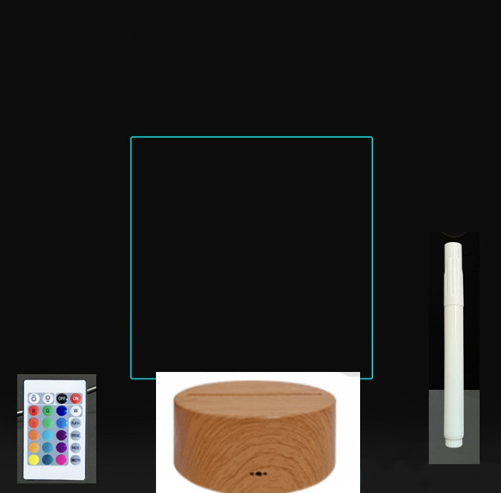 LED Acrylic Handwriting Message Board | 3W 5V USB | Touch & Remote | 16 Designs | Acrylic + ABS | Erasable Pen Included