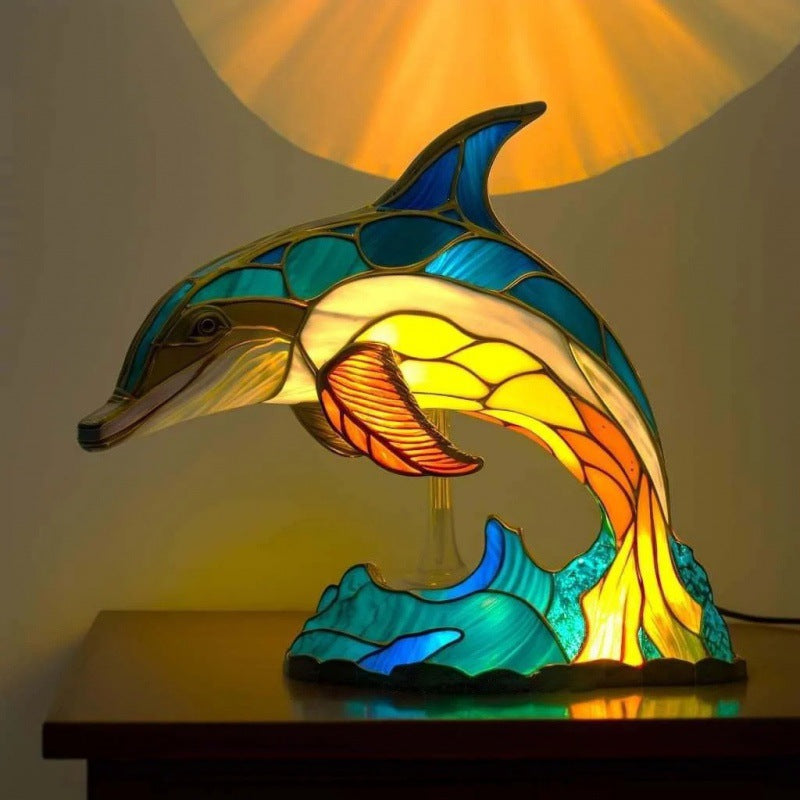 3D Resin Animal Decorative Night Light | Handcrafted | 20 Designs | Small 15cm & Large 22cm | USB | Unicorn, Owl, Dragon, Mermaid & More | Home Decor Gift