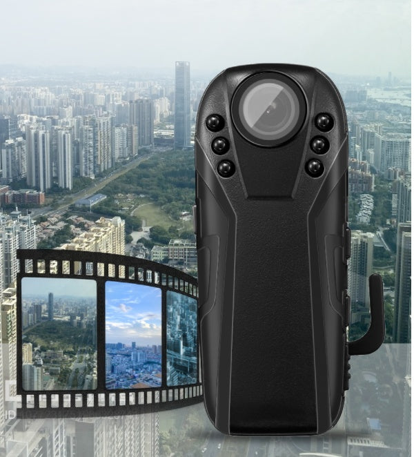 1080P HD Mini Body Camera | 125° Wide Angle, Night Vision, 18H Recording, Loop Record | 8G–64G