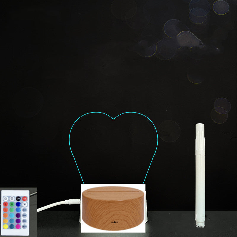 LED Acrylic Handwriting Message Board | 3W 5V USB | Touch & Remote | 16 Designs | Acrylic + ABS | Erasable Pen Included