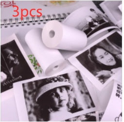 Mini Thermal Printer Paper Refills | Regular, Sticker & Label | Multiple Colours | 3 & 6 Roll Packs