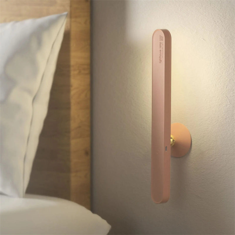 Magnetic Suction Touch Table Lamp | Geometric Design | USB | PC Shade | European Style | Khaki & White | 1PC & 2PCS