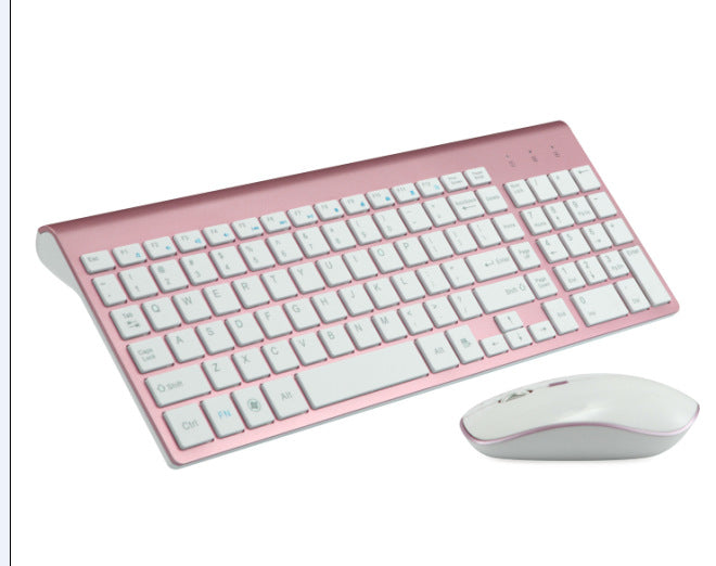 2.4GHz Wireless Keyboard & Mouse Combo | 104 Keys | Ultra-Thin | 800–1600 DPI | Mac & Windows | 4 Colours
