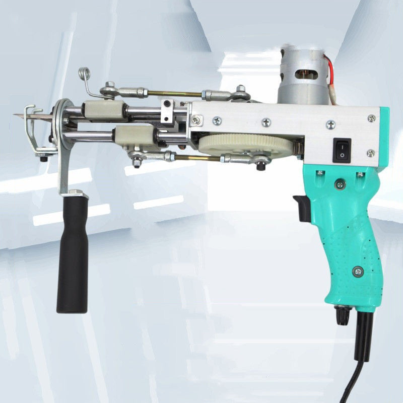 RLD-4 Electric Tufting Gun | 120W, Loop & Cut Pile, 110V-220V, Carpet Rug Making Machine (6 Colors)