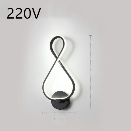Nordic Minimalist LED Wall Lamp | Silicone Shade | 30,000h LED | Button Switch | 110V & 220V | Warm & White Light | Multiple Styles