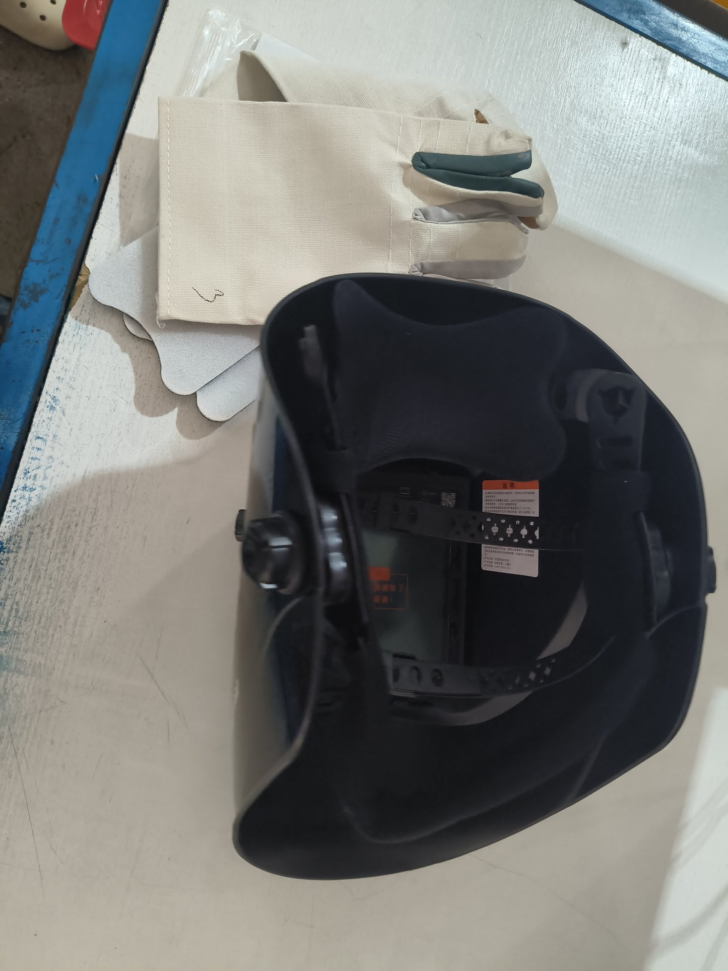 Auto-Darkening Welding Helmet Filter Lens | DIN5-13, 1/10000s Switch, Solar & Lithium Battery