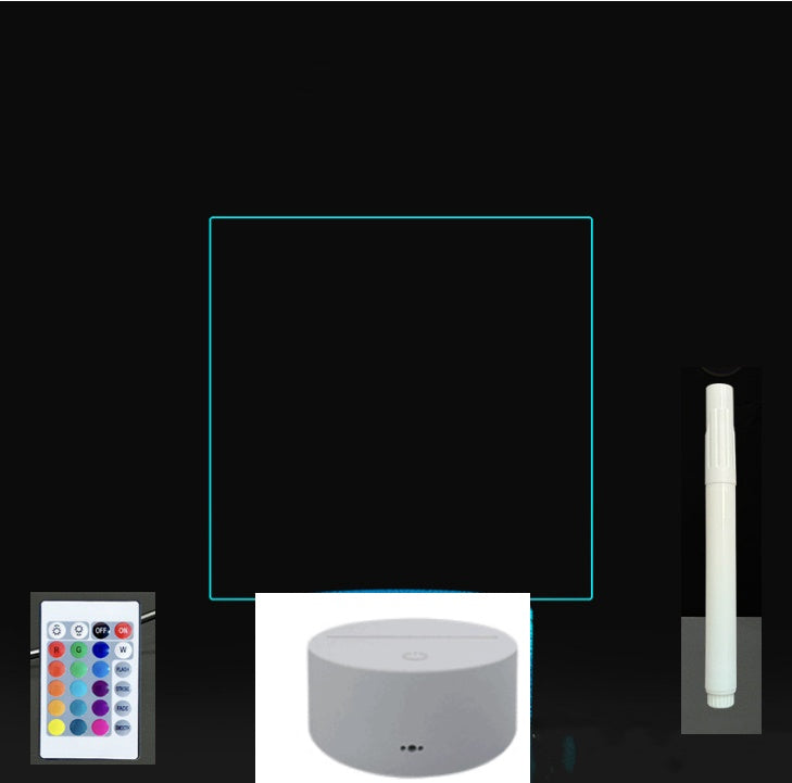 LED Acrylic Handwriting Message Board | 3W 5V USB | Touch & Remote | 16 Designs | Acrylic + ABS | Erasable Pen Included