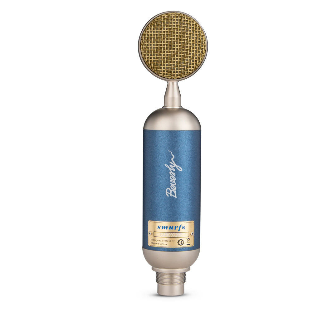 48V Condenser Microphone for Live Streaming – External Sound Card Mic with Shock Mount