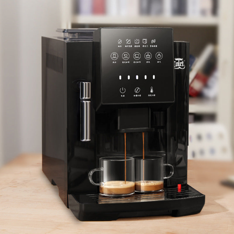 1200W Automatic Coffee Machine | Touch Screen, Steam, Turbine Pump & Auto-Clean (EU/UK/US)