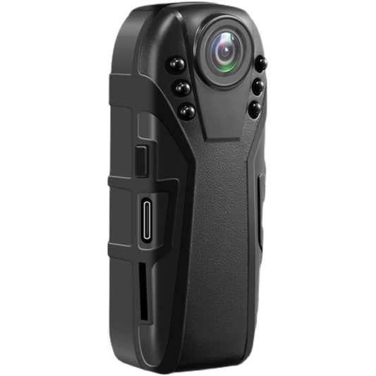 1080P HD Mini Body Camera | 125° Wide Angle, Night Vision, 18H Recording, Loop Record | 8G–64G