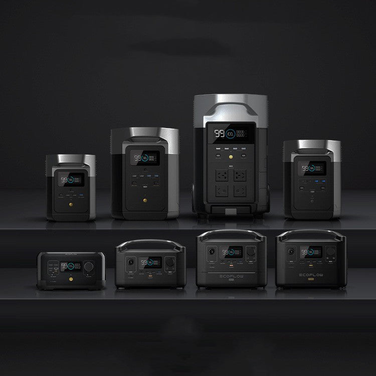 EcoFlow RIVER Pro 720Wh Portable Power Station | 600W AC, Solar & Car Charging