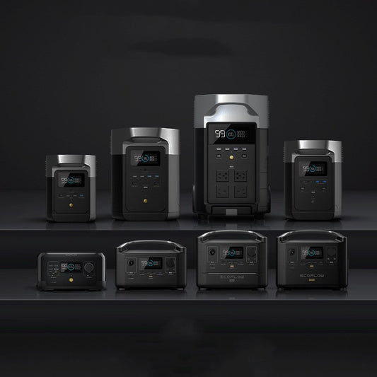 EcoFlow RIVER Pro 720Wh Portable Power Station | 600W AC, Solar & Car Charging