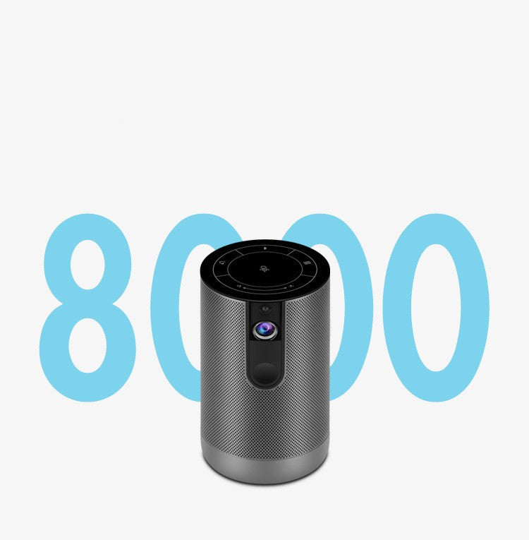 DLP Mini Smart Projector | 200 ANSI, 150", Auto-Focus, Android & 8000mAh Battery