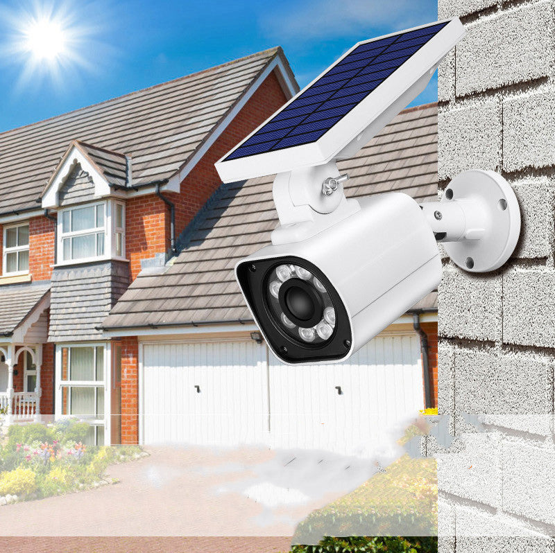 Solar Dummy Security Camera with LED Spotlight | IP67 Waterproof | 3 Modes | 8, 18 & 20 LED Options | Garden & Outdoor Security