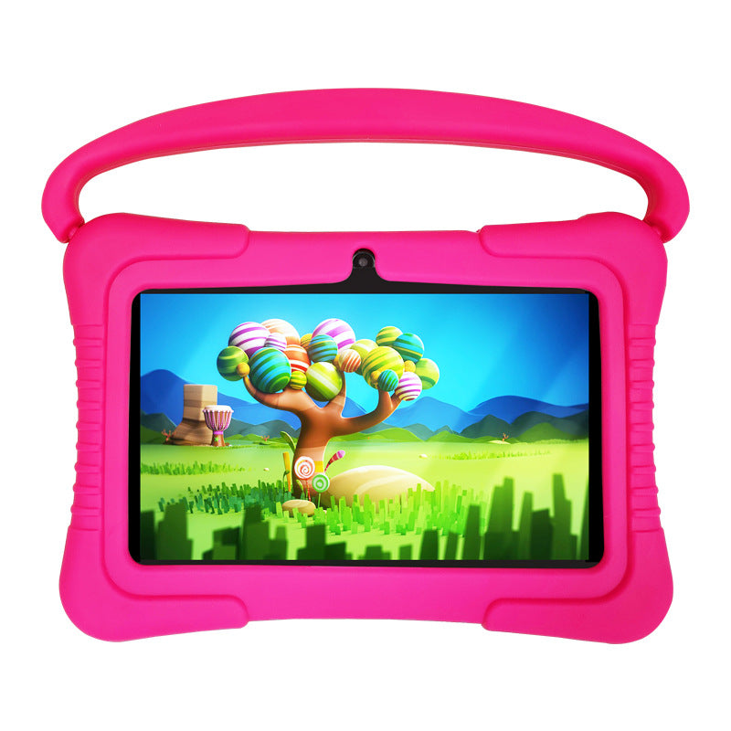 7" Android 10 Kids Tablet | Quad-Core 1.5GHz | 16GB | Dual Camera | WiFi | Single or Triple Handle | Red & Blue