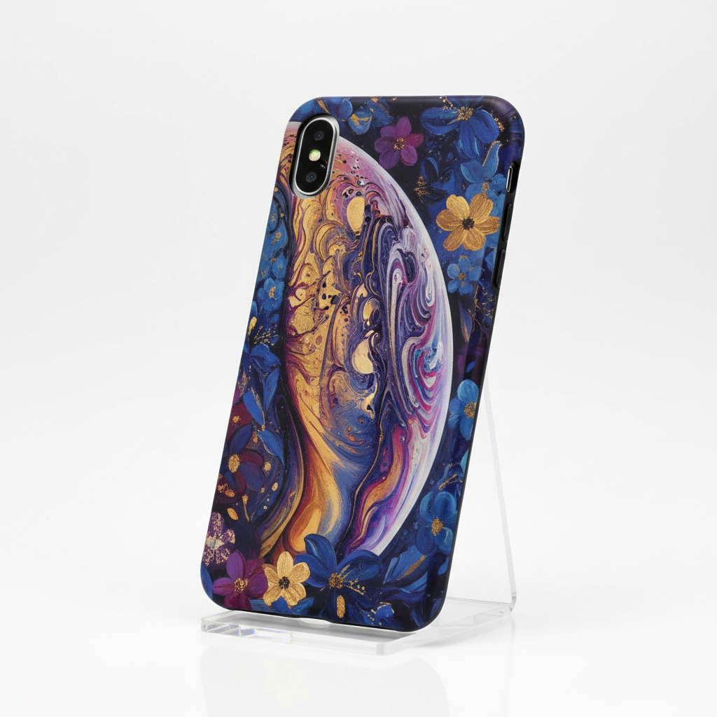 Fashion Print TPU iPhone Case – 8 Artistic Designs, Painted Back Cover, iPhone 6 to 12 Pro Max