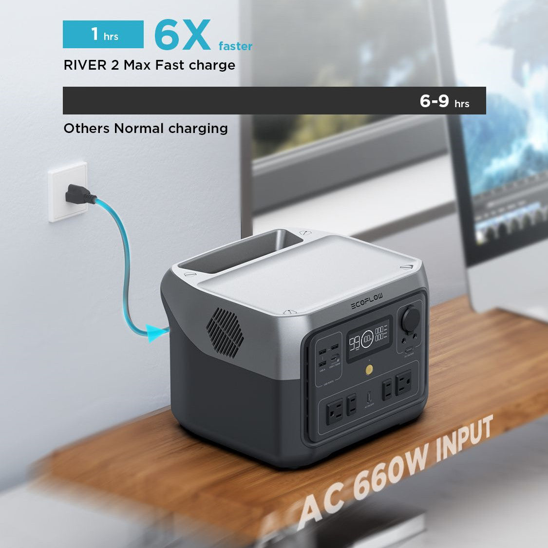 160,000mAh Portable LiFePO4 Power Station | High-Power Emergency & Outdoor Supply (EU/UK)