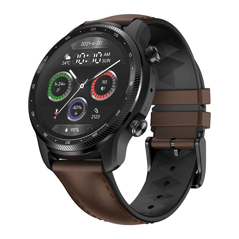 TicWatch Pro X Smartwatch – Wear OS, 4G eSIM, 1.39" AMOLED, NFC, GPS & IP68