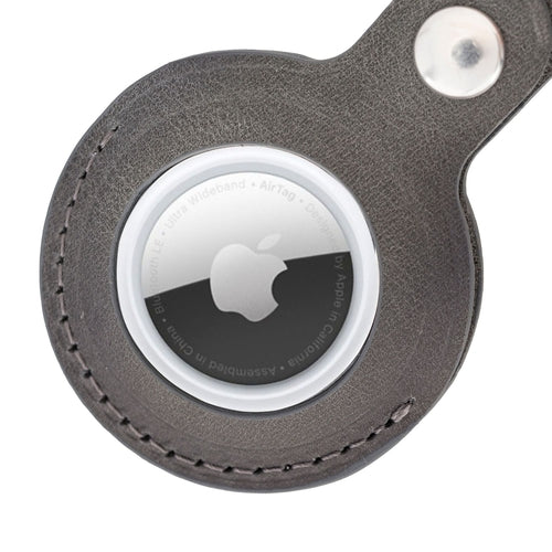 Saratoga Leather AirTag Holder - SUNSHINE1504