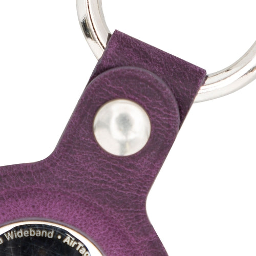 Saratoga Leather AirTag Holder - SUNSHINE1504