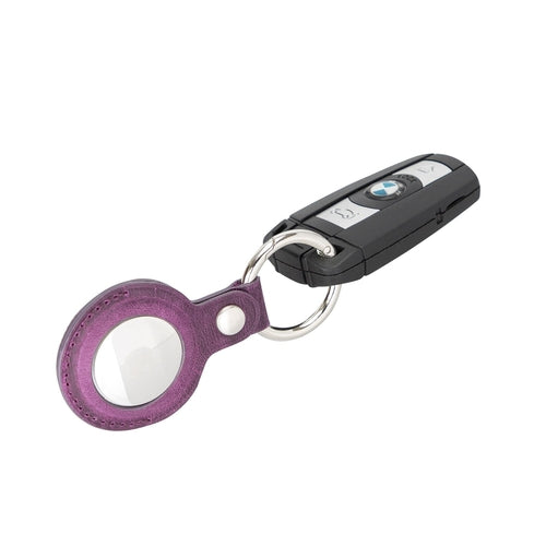 Saratoga Leather AirTag Holder - SUNSHINE1504