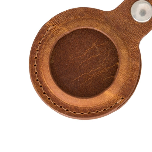 Saratoga Leather AirTag Holder - SUNSHINE1504